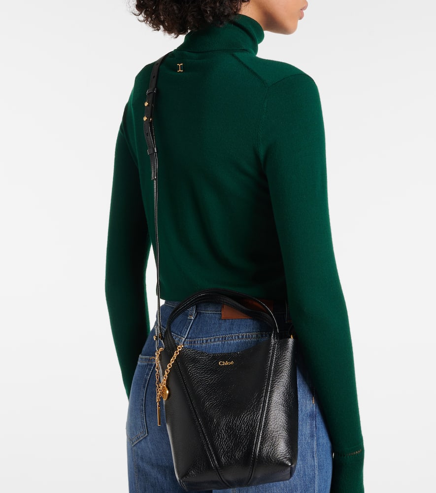 Chloe Spin Small leather tote bag