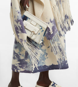 Chloe Tie-dye cashmere hooded poncho