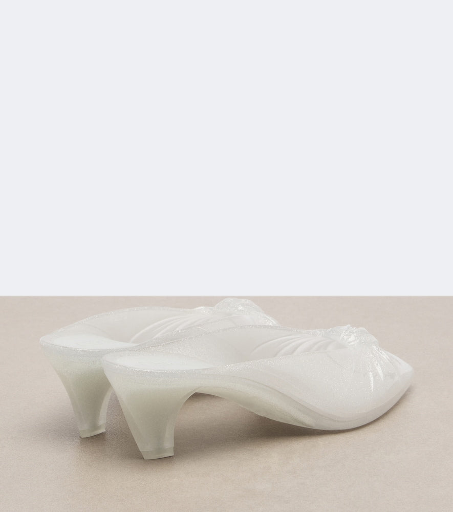 Chloe Chloe Jelly mules (White) - High-Heel Sandals