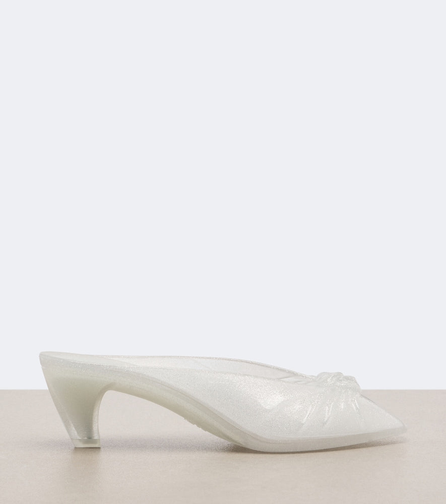 Chloe Chloe Jelly mules (White) - High-Heel Sandals