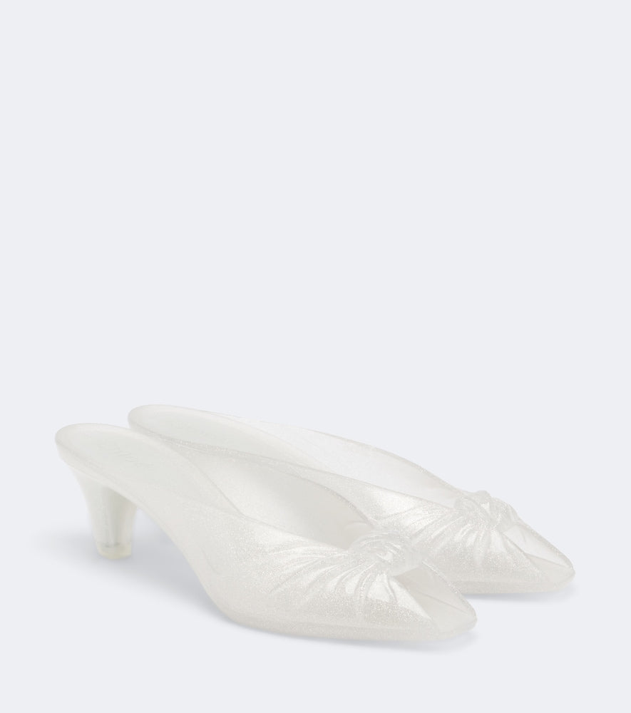 Chloe Chloe Jelly mules (White) - High-Heel Sandals