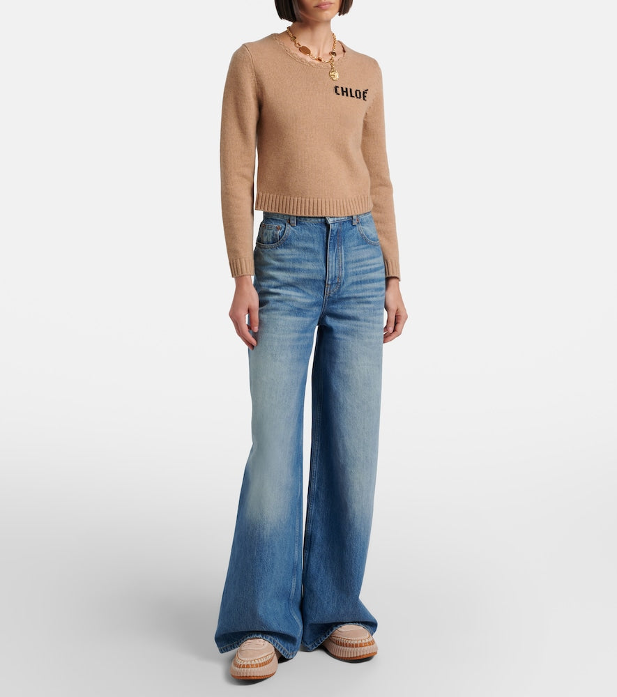 Chloe Nama suede platform sneakers - Pink Low-Top Sneakers