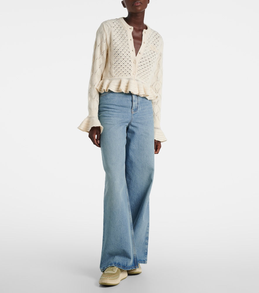 Chloe Nama suede sneakers - Green Low-Top Sneakers