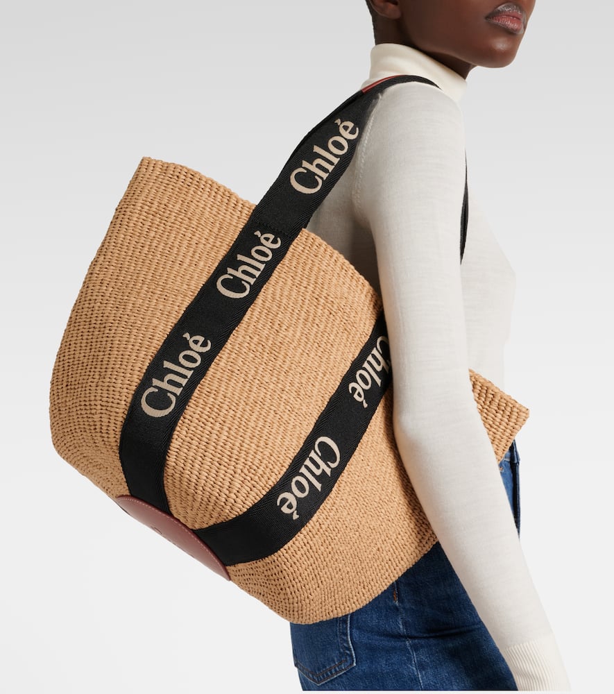 Chloe Woody Large basket bag