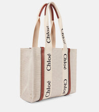 Chloe Woody Medium canvas tote