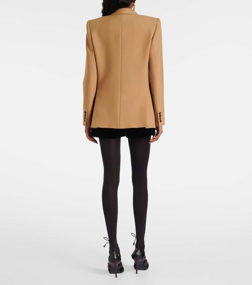 Chloe Wool grain de poudre blazer