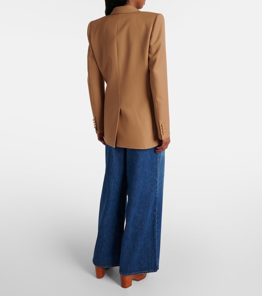 Chloe Wool grain de poudre blazer