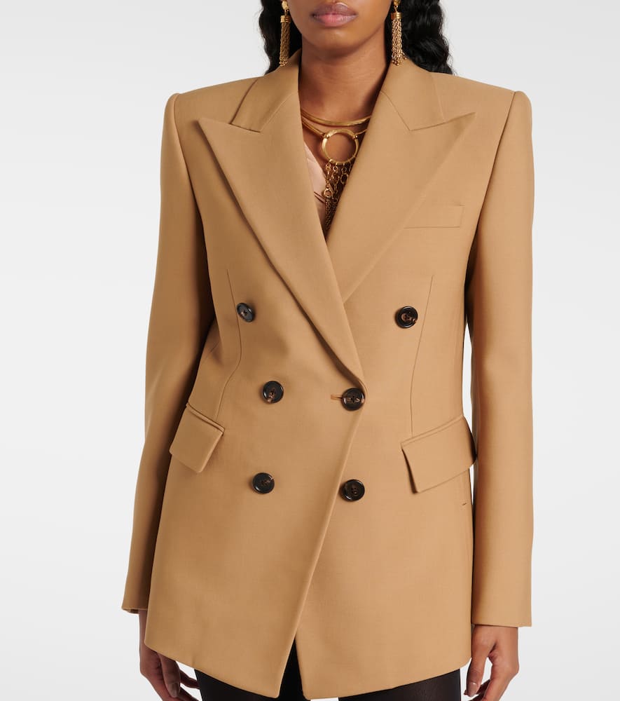 Chloe Wool grain de poudre blazer
