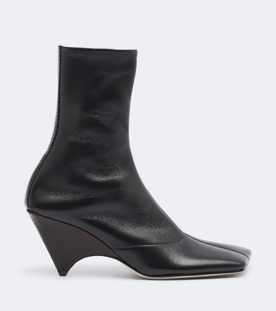 Christen Edge leather ankle boots in Black - Ankle Boots