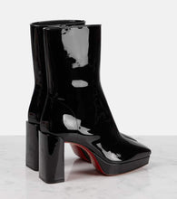 Christian Louboutin Alleo 90 patent leather ankle boots