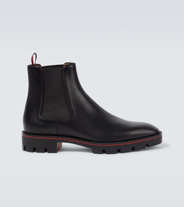 Christian Louboutin Alpinosol leather Chelsea boots