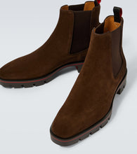 Christian Louboutin Alpinosol suede ankle boots