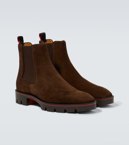 Christian Louboutin Alpinosol suede ankle boots