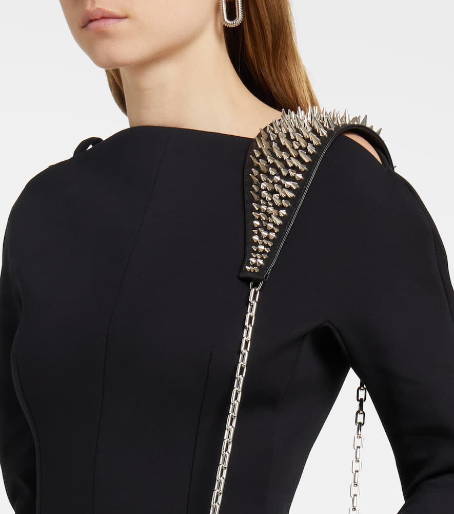 Christian Louboutin Artemis spiked leather crossbody bag