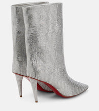 Christian Louboutin Astrilarge Strass suede ankle boots