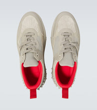 Christian Louboutin Astroloubi leather and suede sneakers