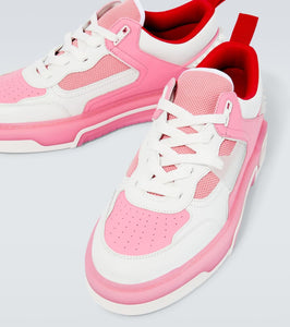 Christian Louboutin Astroloubi leather-trimmed sneakers