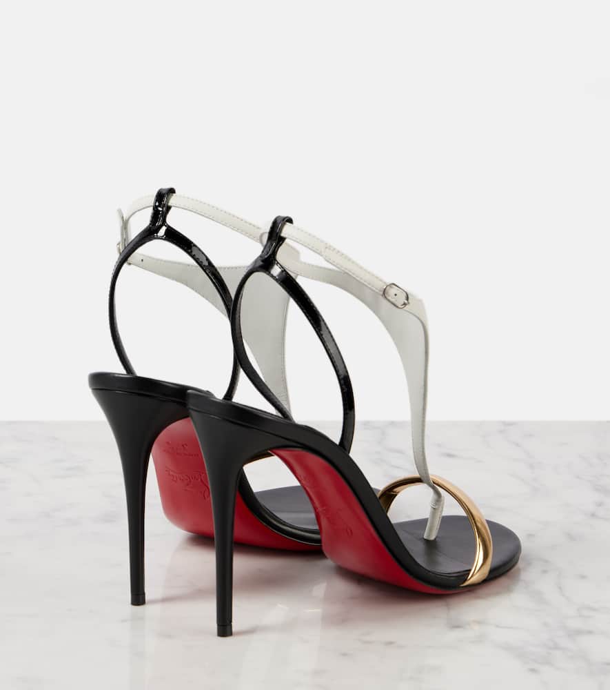 Christian Louboutin Athina 100 leather sandals