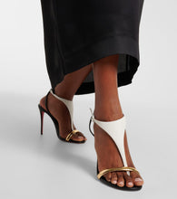 Christian Louboutin Athina 100 leather sandals