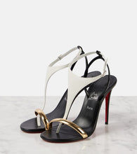 Christian Louboutin Athina 100 leather sandals