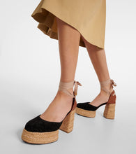 Christian Louboutin Brigissima 70 espadrille sandals