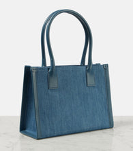 Christian Louboutin By My Side E/W Large denim tote bag