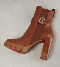 Christian Louboutin CL Chelsea Lug 100 embellished leather ankle boots