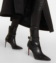 Christian Louboutin CL Chelsea leather ankle boots