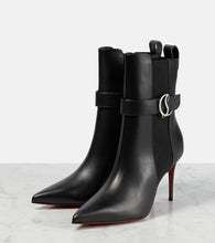 Christian Louboutin CL Chelsea leather ankle boots