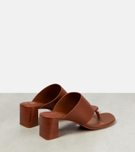 Christian Louboutin CL Tongamule leather sandals