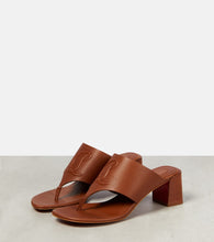 Christian Louboutin CL Tongamule leather sandals