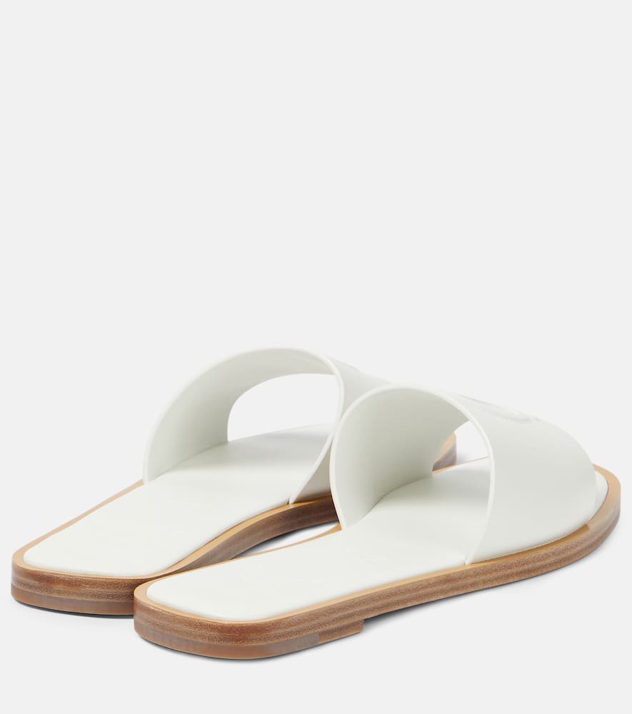 Christian Louboutin CL leather mules