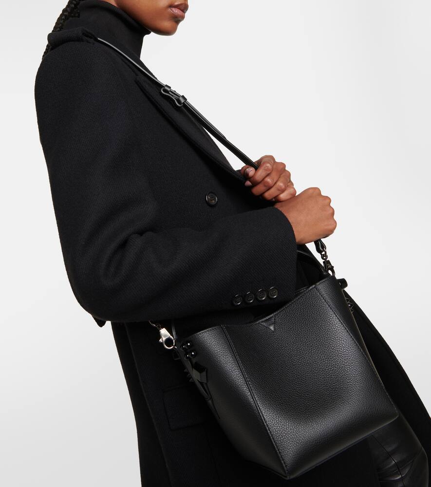 Christian Louboutin Cabachic Mini leather bucket bag
