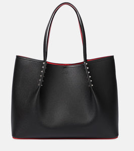 Christian Louboutin Cabarock Large leather tote. Shop Christian Louboutin Tote Bags for women now.