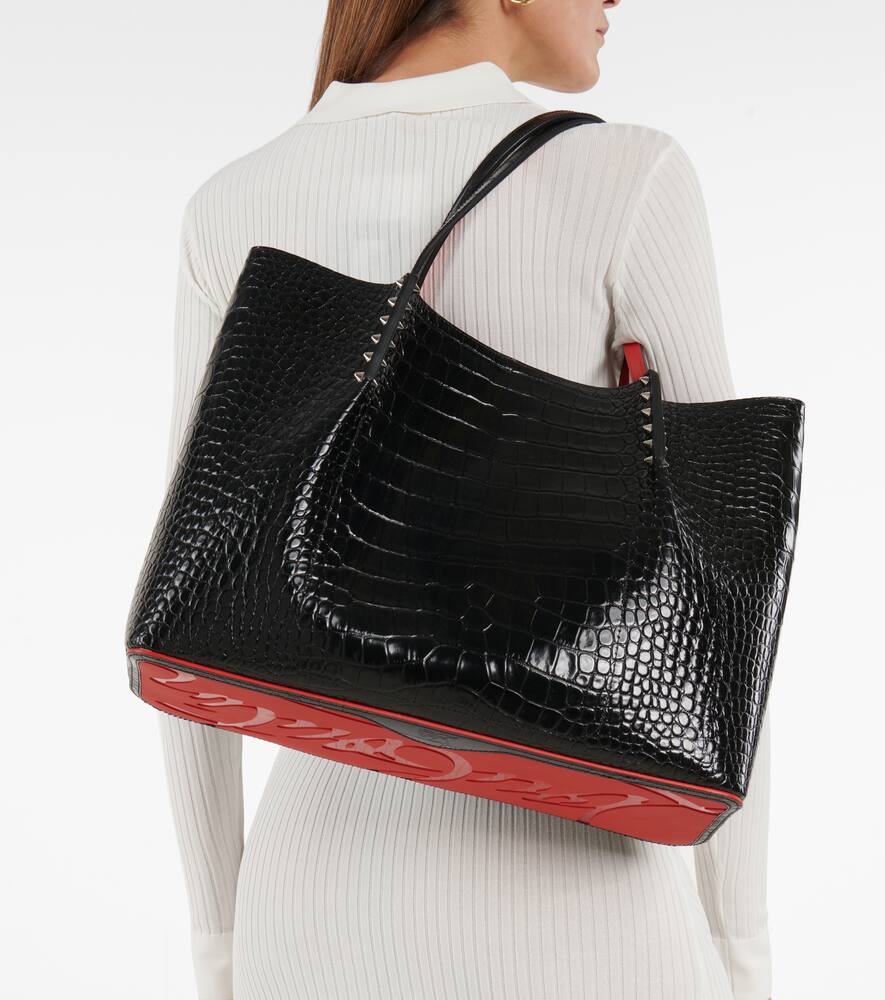 Christian Louboutin Cabarock Large studded leather tote