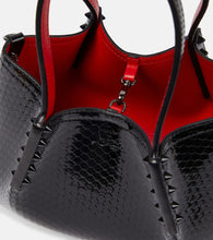 Christian Louboutin Cabarock Mini patent leather tote bag