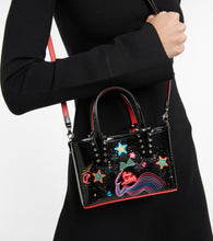 Christian Louboutin Cabata Mini embellished leather tote bag