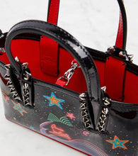 Christian Louboutin Cabata Mini embellished leather tote bag