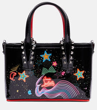 Christian Louboutin Cabata Mini embellished leather tote bag. Shop Christian Louboutin Top-Handle Bags for women now.