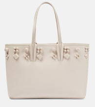 Christian Louboutin Cabata Small leather tote bag. Shop Christian Louboutin Tote Bags for women now.