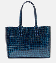 Christian Louboutin Cabata Small leather tote bag. Shop Christian Louboutin Tote Bags for women now.