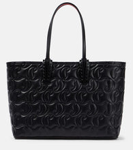 Christian Louboutin Cabata Small leather tote bag. Shop Christian Louboutin Tote Bags for women now.