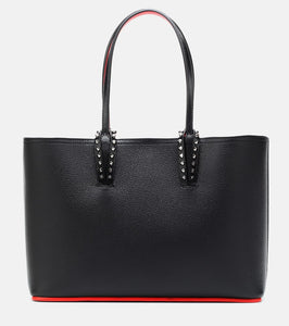 Christian Louboutin Cabata Small leather tote. Shop Christian Louboutin Tote Bags for women now.