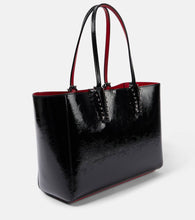 Christian Louboutin Cabata Small patent leather tote bag