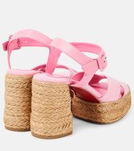 Christian Louboutin Calakala 70 suede espadrille sandals