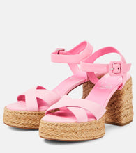 Christian Louboutin Calakala 70 suede espadrille sandals