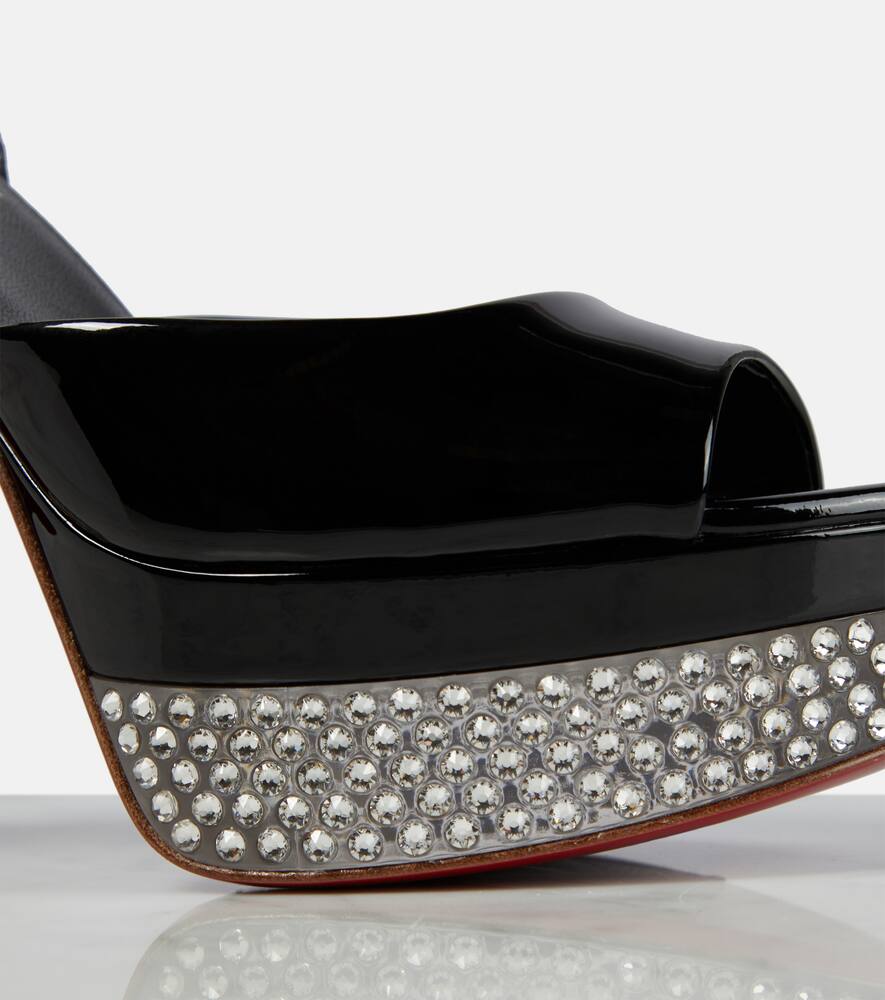 Christian Louboutin Cassandrina Alta 130 embellished sandals