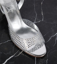 Christian Louboutin Cassandrissima embellished PVC sandals