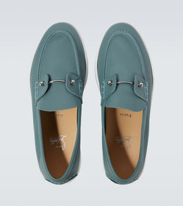 Christian Louboutin Chambeliboat leather boat shoes