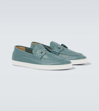 Christian Louboutin Chambeliboat leather boat shoes
